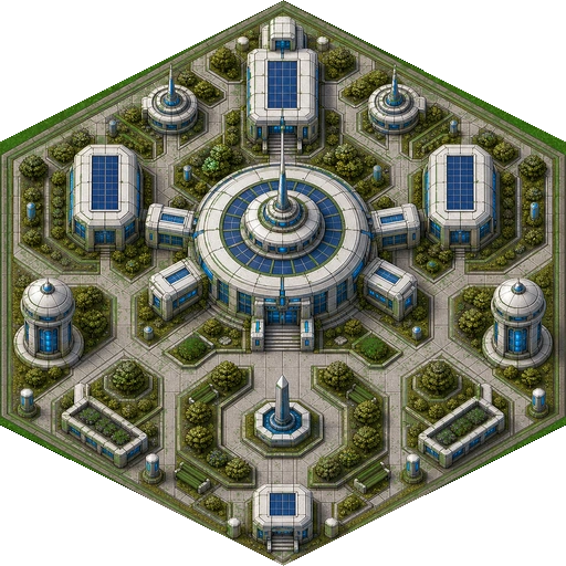 Top-down colony town hall
